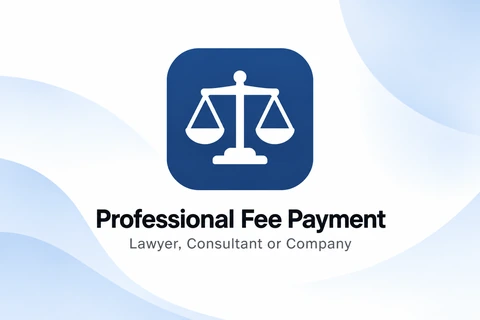 پرداخت هزینه وکیل، مشاور یا شرکت خارجی