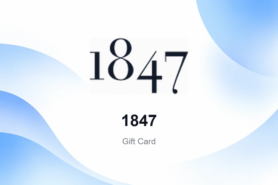 خرید گیفت‌کارت 1847